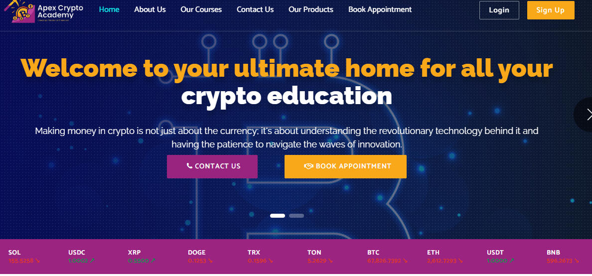 Apex Crypto Academy
