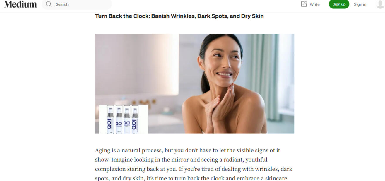 Aokos' skincare parlour